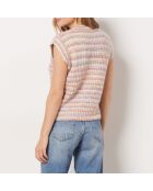 Pull sm Etoile multicolore