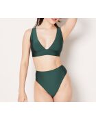Caleta groen bikinibroekje met hoge taille