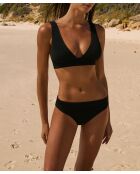 Premiere schwarzer Triangel-BH ohne Bügel und ohne Schale