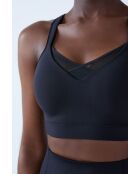 Sujetador negro con aros Moove