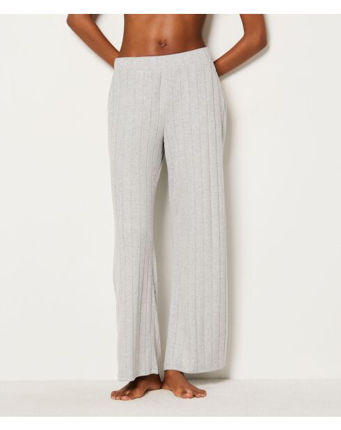 Lichtgrijze Lussi broek