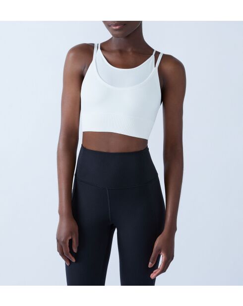 Sujetador blanco con aros Eclipses