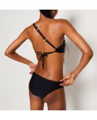 Zwarte bralette-bh Sarna zonder beugel en zonder schelp