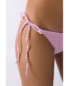 Bikinihose Rozy mit weißem Hintergrundprint