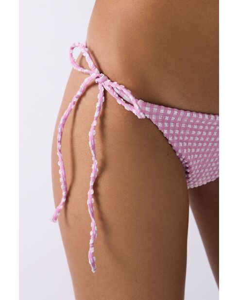 Bikinihose Rozy mit weißem Hintergrundprint