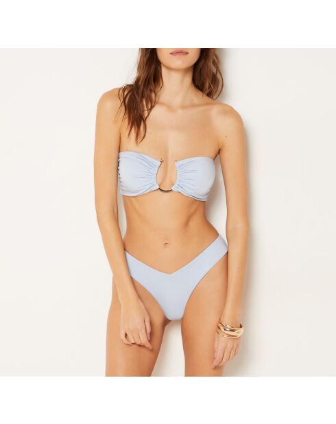 Nouba himmelblauer Stirnband-BH ohne Bügel und ohne Schale