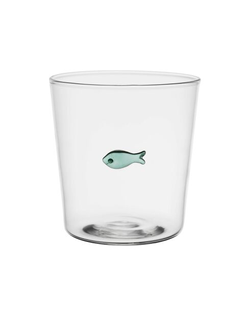 Gobelet poisson Été-Mer turquoise - 35 Cl