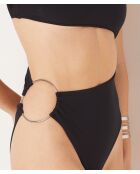 1 teiliger Badeanzug ohne Rahmen, 1 in schwarzer Paea-Muschel