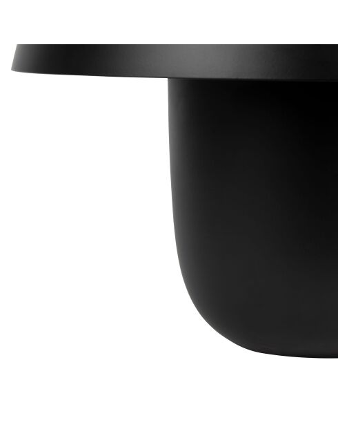 Lampe ambiance Champart noire - H35 cm