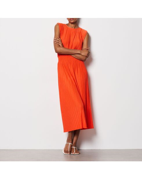 Orangefarbenes Baya Kleid