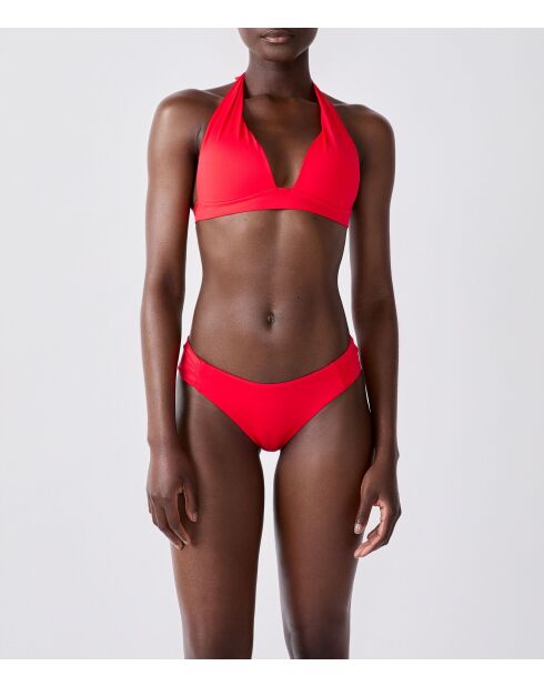 Soutien-gorge triangle sans armature et avec coque Luarca rouge