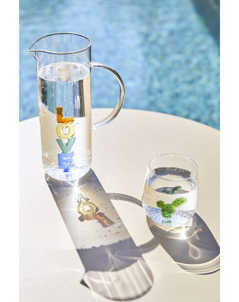 Pichet Love Colorea multicolore - 1 L /H: 23 cm