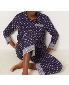 Florish marineblaues Hemd