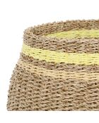 Cesta natural Medi-Summer x 2 - H: 24/19 cm