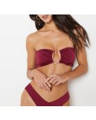 Nouba Burgundergranat ohne Bügel und ohne Schale