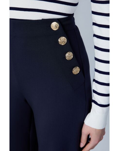 Jimo mitternachtsblaue Hose