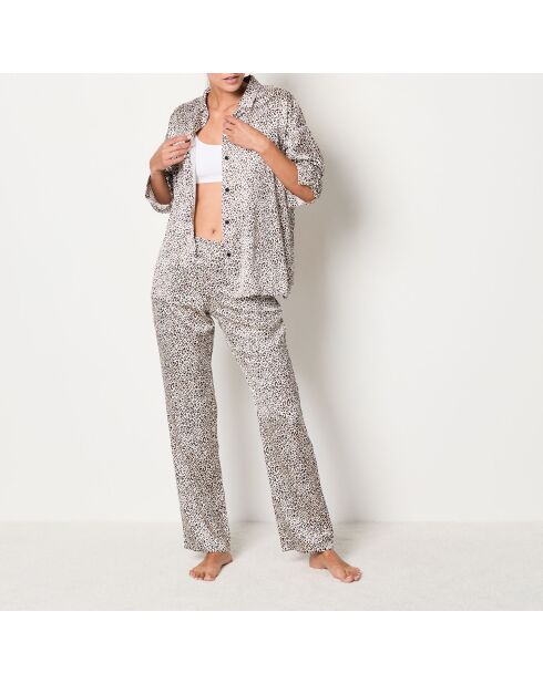 Beo ecrufarbenes Hemd mit Aufdruck