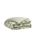 Copripiumino Maussane con stampa in raso di cotone biologico verde lime