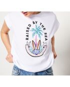 Ecru T-shirt Pivania