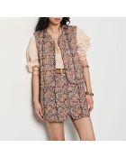 Giacca Italia con stampa a fondo verde