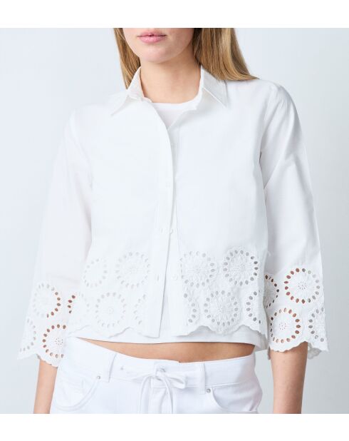 Chemise Victorine brod écru