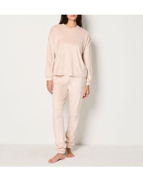 Pyjama deux pièces Mikal beige
