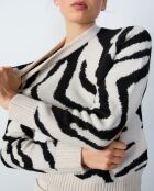 Zwart-witte trui van Gebra