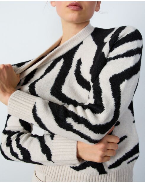 Zwart-witte trui van Gebra