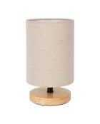 Filen Lampe natürlich und beige - 13,5 x 23 cm