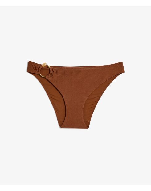 Wendy bruin Capsule bikinibroekje