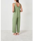 Grüner einteiliger Overall Todesa