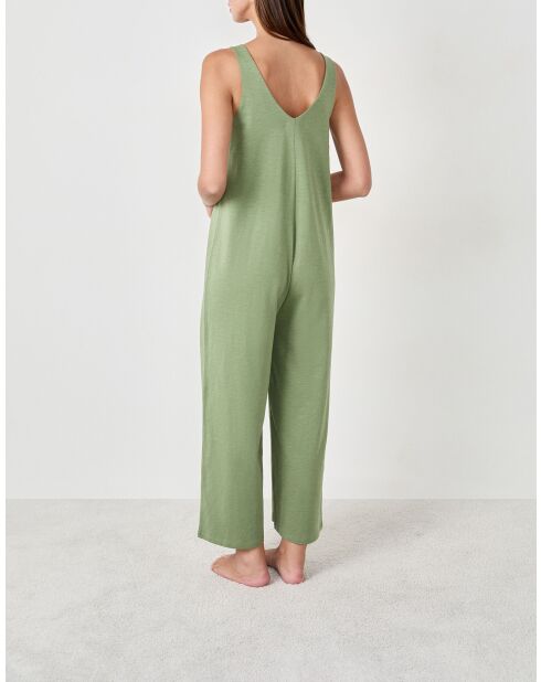 Grüner einteiliger Overall Todesa