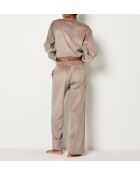 Pantalon Lorena taupe