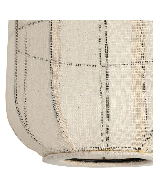 Enigma ecru niet-geëlektrificeerde ophanging - H: 35 cm