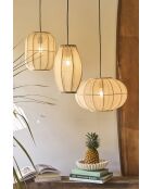 Enigma ecru niet-geëlektrificeerde ophanging - H: 35 cm