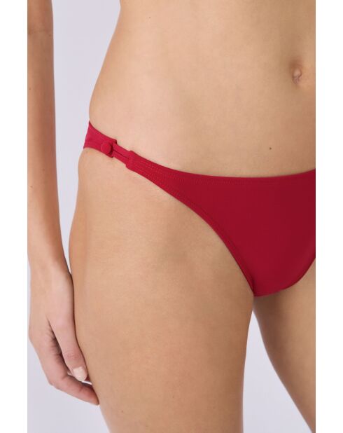 Slip bikini rosso Barette Fuego