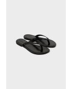 Zwarte teenslippers Sylvana