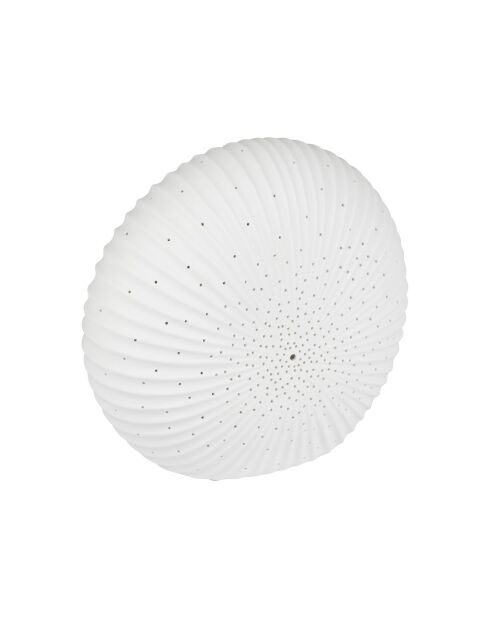 Essencia weiße Scheibenlampe - 22xh20 cm