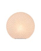 Essencia weiße Scheibenlampe - 22xh20 cm