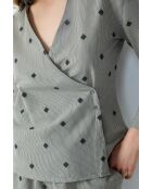 Irys khakifarbenes olivgrünes Hemd