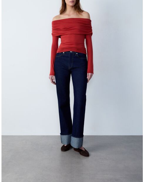 T-shirt van Final terracotta