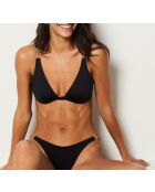 Schwarzer Bügel-BH Horsy