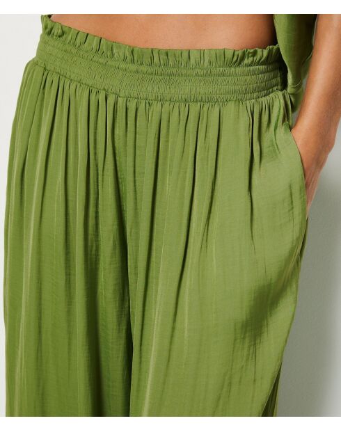 Pantalon Texas vert