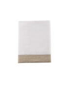 Lenzuolo piatto in lino bicolore naturale Métis Paris