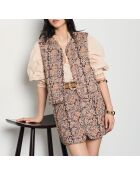 Giacca Italia con stampa a fondo verde