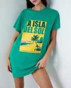 Camisón Big T Franca Emerald