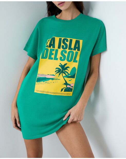 Camisón Big T Franca Emerald