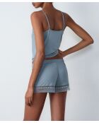 Nilgrüne Albane-Shorts