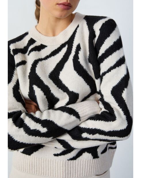 Zwart-witte trui van Gebra