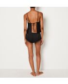 Set de regalo - Pijama de dos piezas Sissie negro